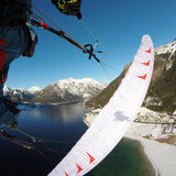 Phi test pilot Mike Kung testing a SCALA prototype. Pilot shadow check: OK! ;-)