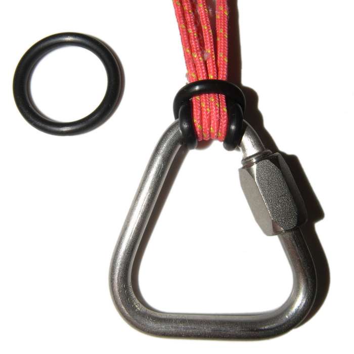 Used as paraglider line-tidies