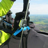 Used to stop a pair of Brummel hooks coming undone