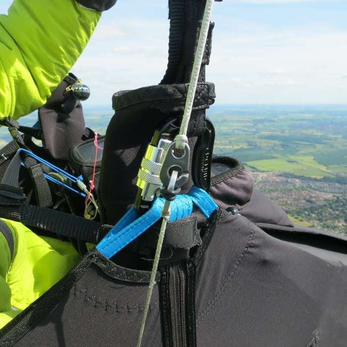 Used to stop a pair of Brummel hooks coming undone