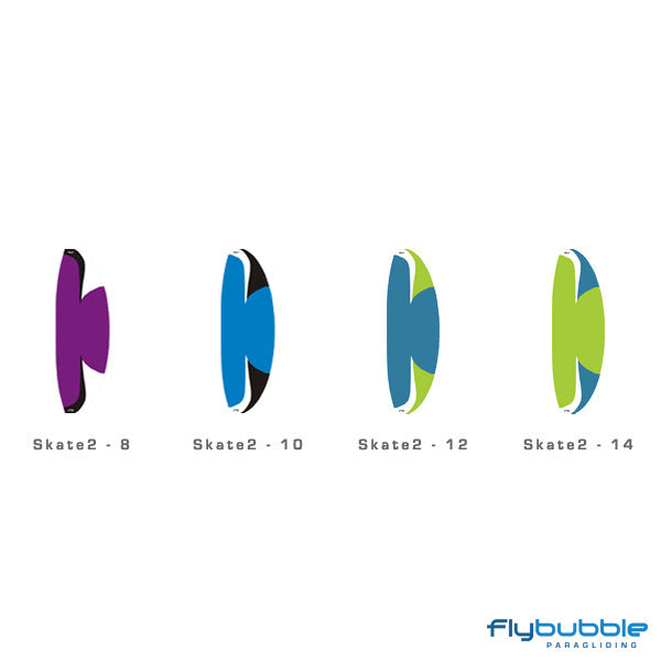 Niviuk Skate 2 > Sizes & Colours (one colour per size)