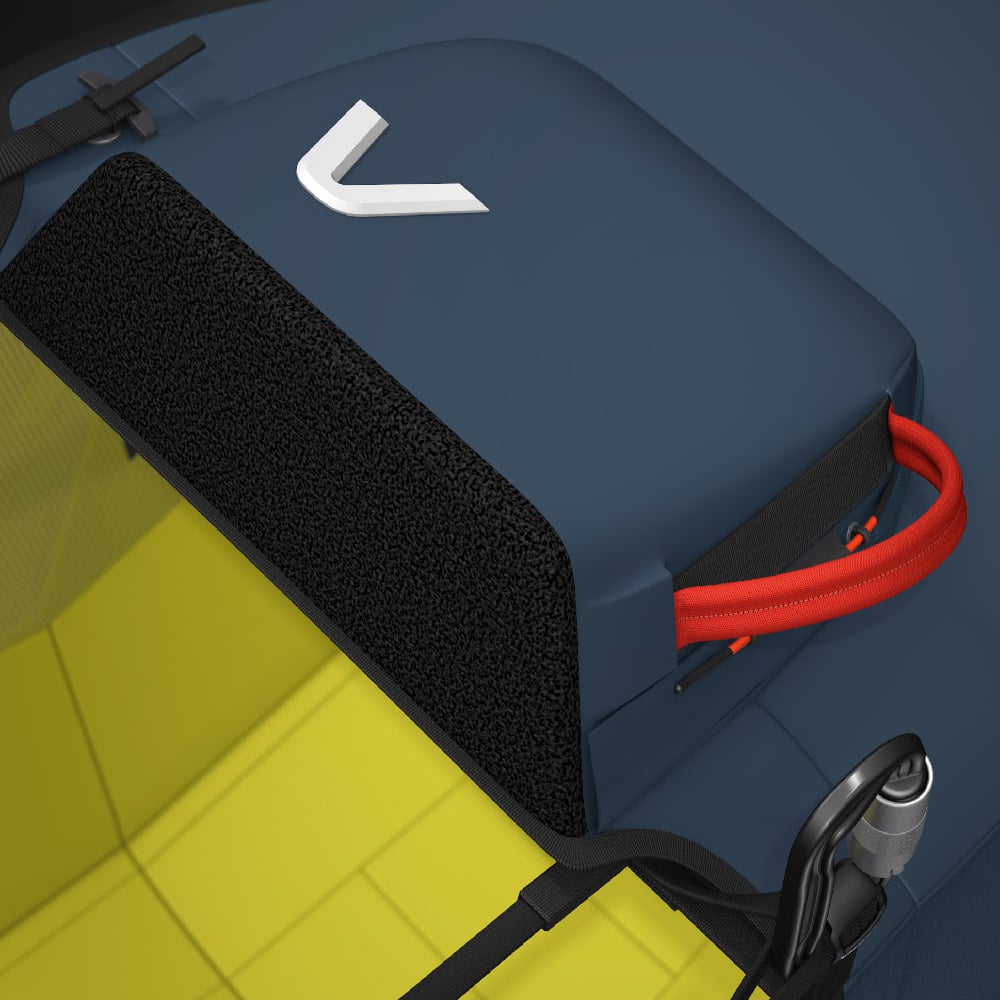 Skywalk RANGE X-ALPS3: Front rescue system with cockpit