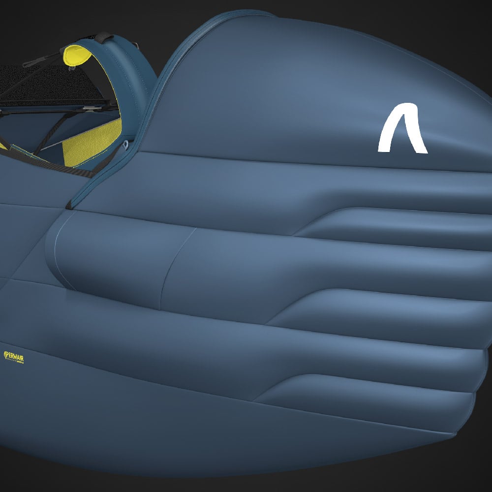 Skywalk RANGE X-ALPS3: Aerodynamic rear fairing