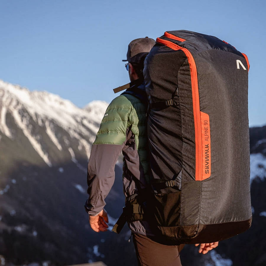 Skywalk ALPINE Backpack 90L Grey-Orange