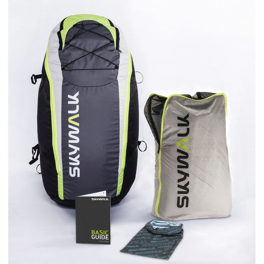 Package with ALPINE Glider backpack option