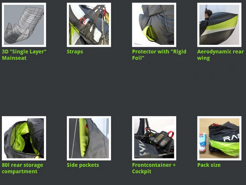 Skywalk RANGE AIR | Features