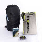 Your X-ALPS3 comes with: Backpack; Compression strap; Innerbag; Riser bag; Manual; Bandana; Repair Kit