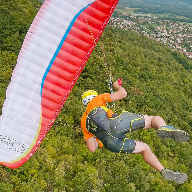 AirDesign Le Slip ultralight paragliding mountain harness