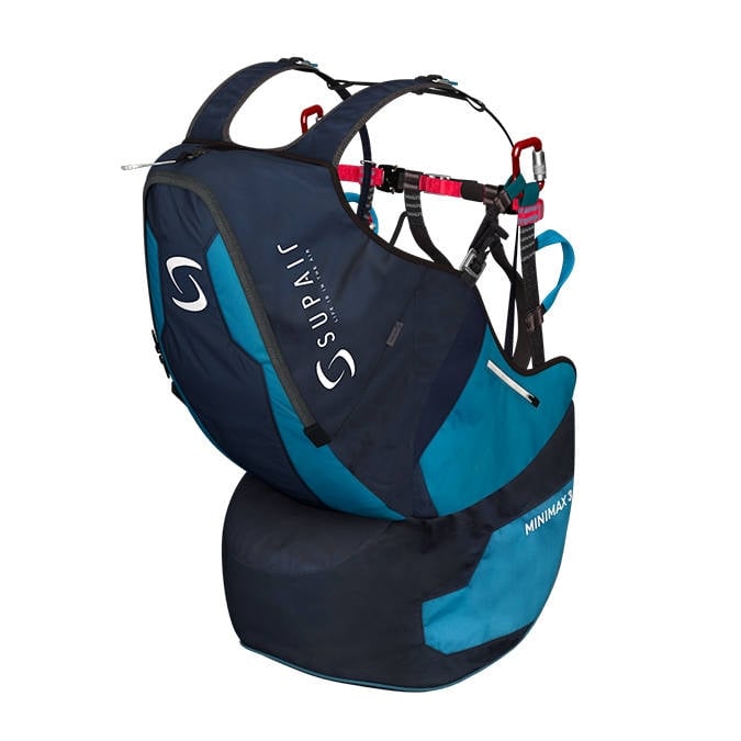 Supair MINIMAX 3 tandem paragliding passenger harness
