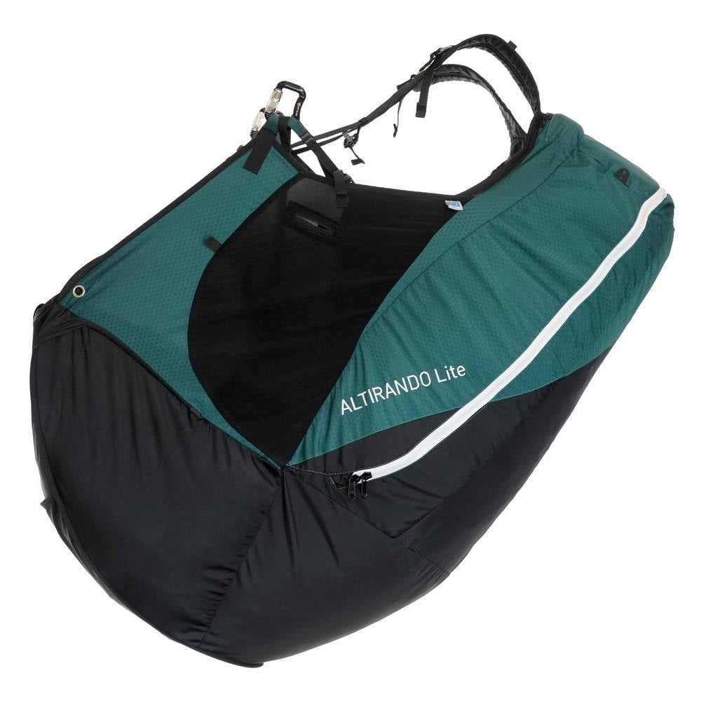 Supair Altirando LITE reversible paragliding harness in harness mode