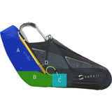SKYPPER 2 safety: A – Rear storage pocket | B – BUMPAIR 18 SK2 | C – Reserve parachute container | D – Back protection