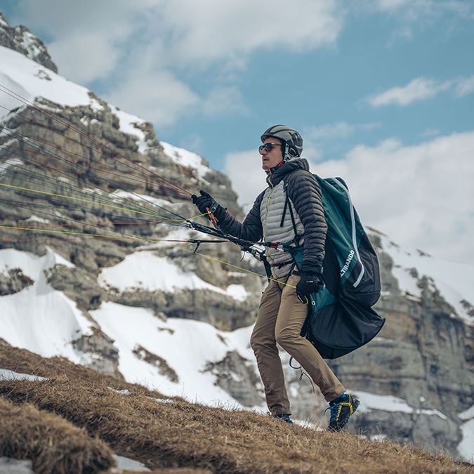 Supair Altirando LITE reversible paragliding harness