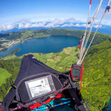 Volbiv legend Antoine Girard flying with Syride SYS'Nav V3 riser mounted and SYS'Evolution deck mounted