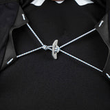 Superlight chest strap closing