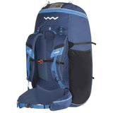 Woody Valley Wani 3 reversible paragliding harness-rucksack in rucksack mode in Blue-Light Blue colours