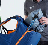 Spacious rear pocket to stow all your gear | Wani 3 harness features