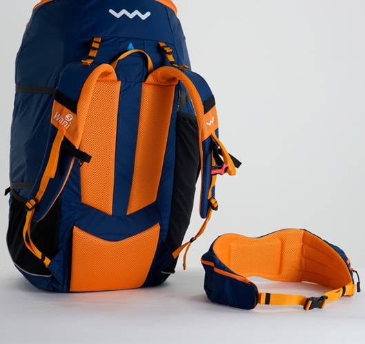 Removable rucksack hip belt | Wani 3 rucksack features