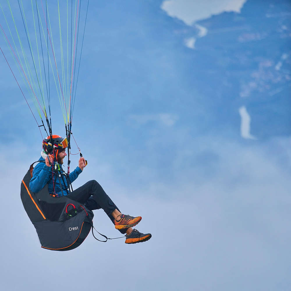 Woody Valley Crest with rucksack