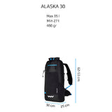 Alaska 30 technical details: Volume