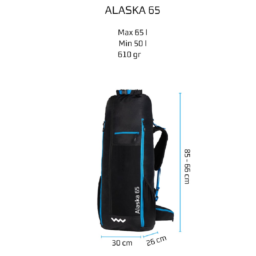 Alaska 65 technical details: Volume