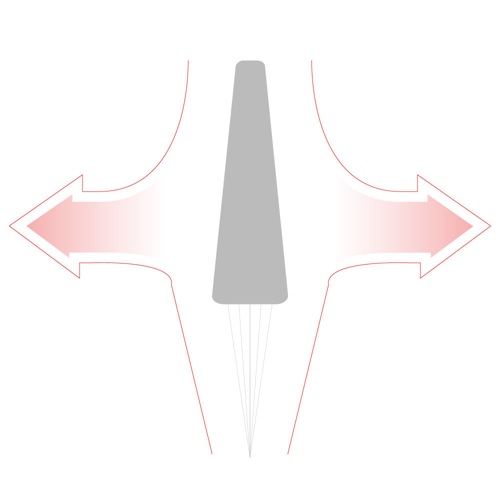 Gin Yeti Cross 2 part-packed view