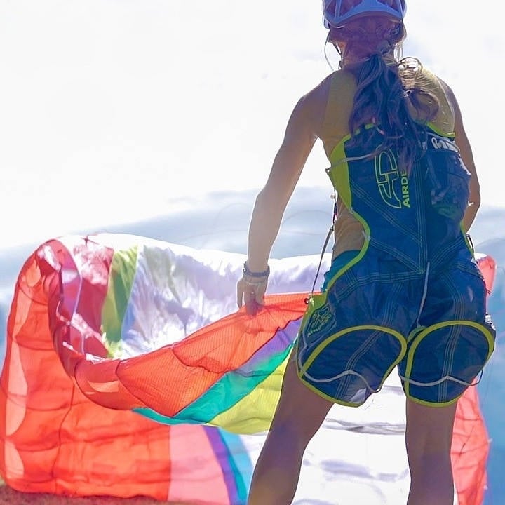 AirDesign Le Slip ultralight paragliding mountain harness