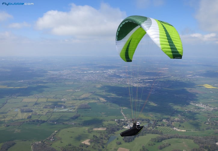 Paragliding Cross Country: The Longest Line from Leckhampton by Paraglider