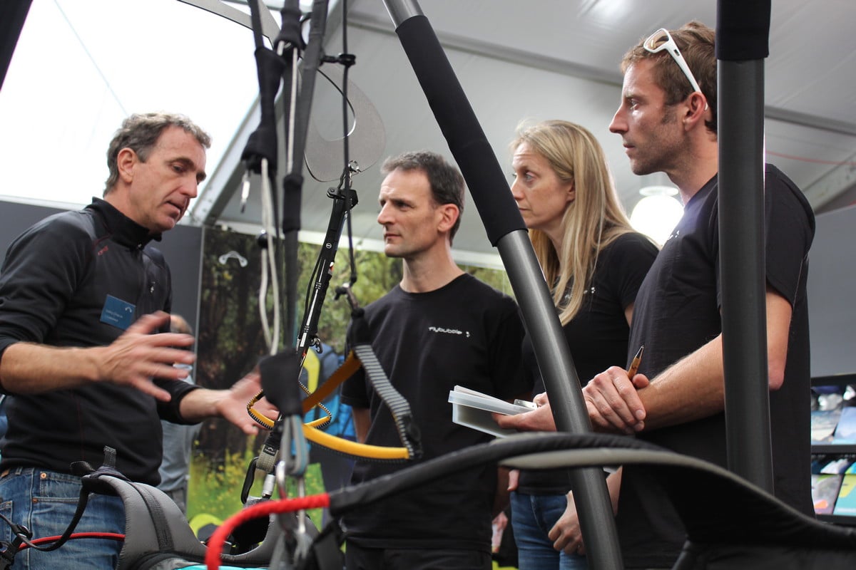 Advance &amp; Companion at the Coupe Icare 2017