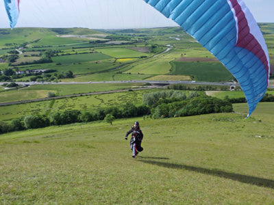 Advanced ground handling training for qualified paraglider pilots