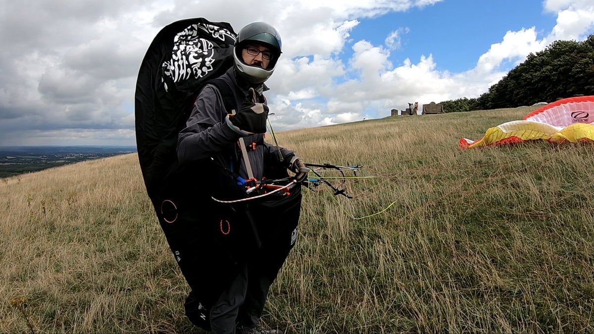 Gin Genie Race 4 pod paragliding harness review