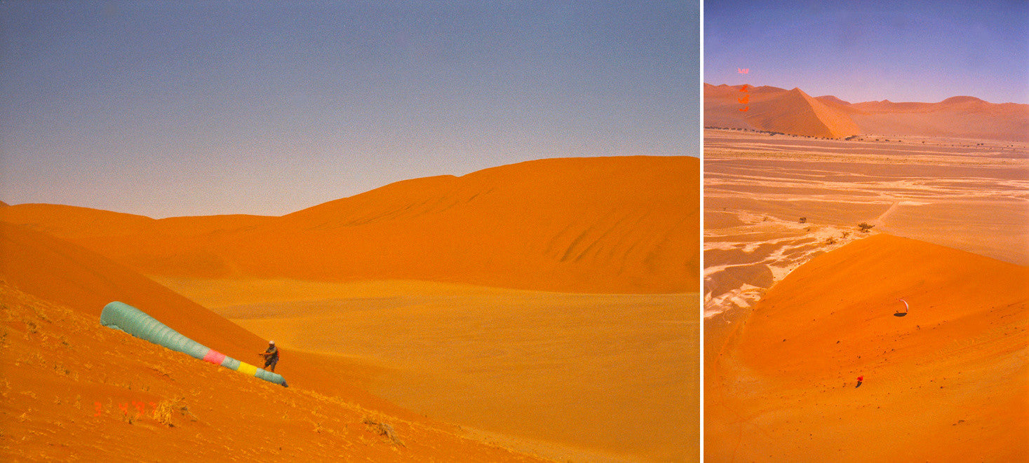 Namibia Paragliding 1997