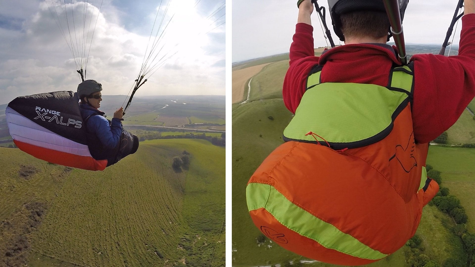 Skywalk RANGE X-ALPS vs Kortel Kolibri