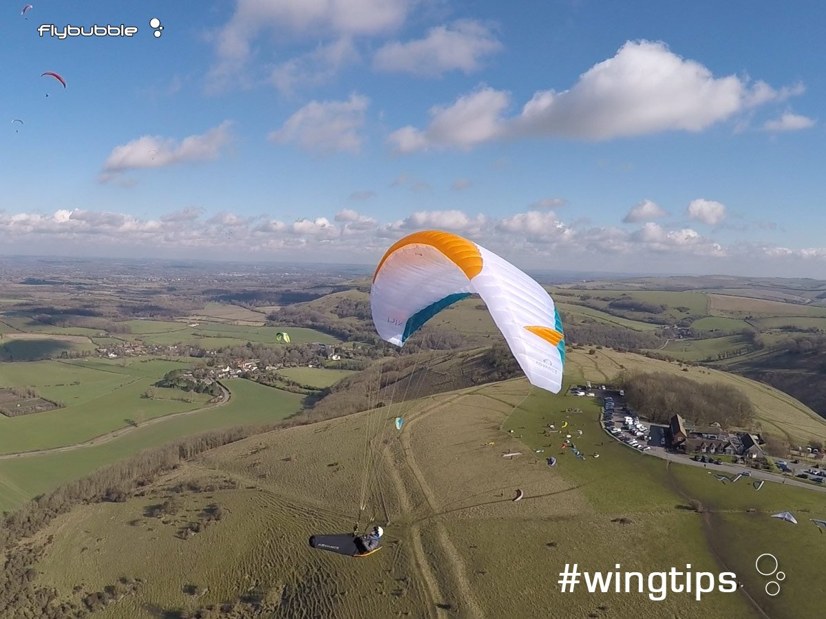 Wingtips: Active flying