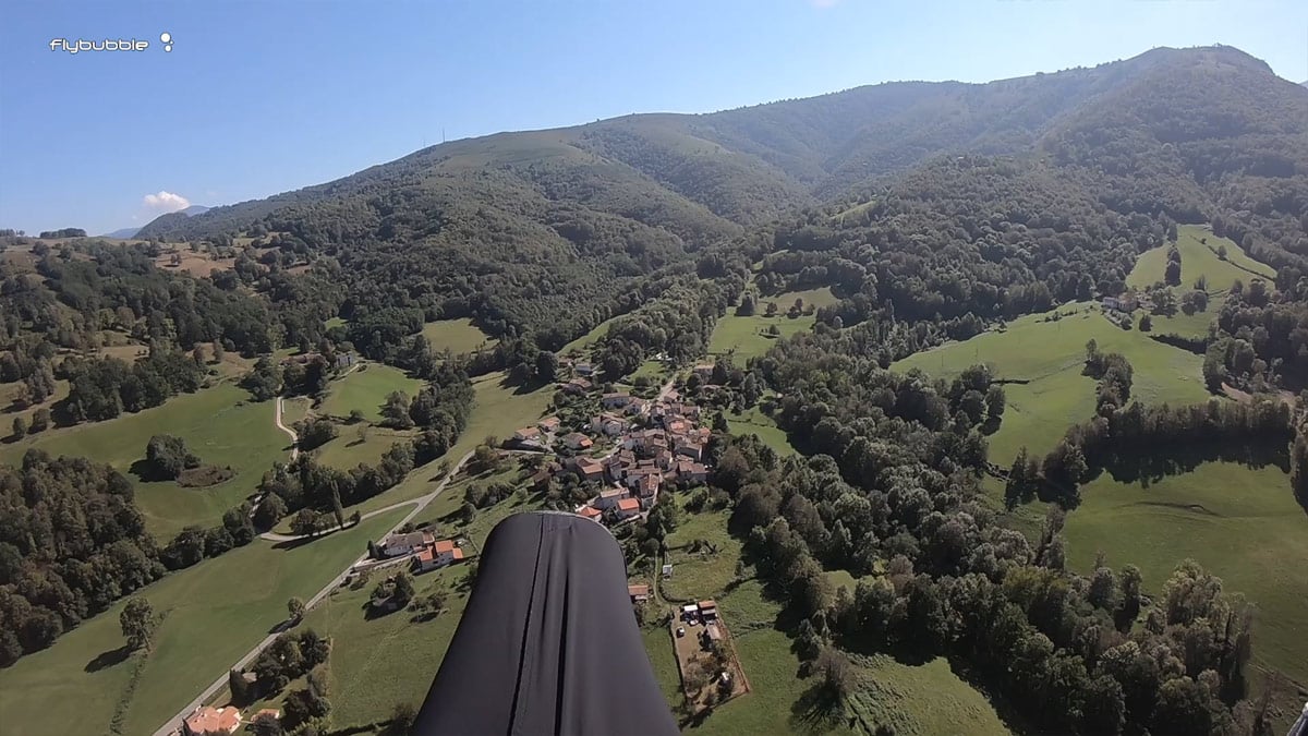 A simple approach to paraglider landing setups