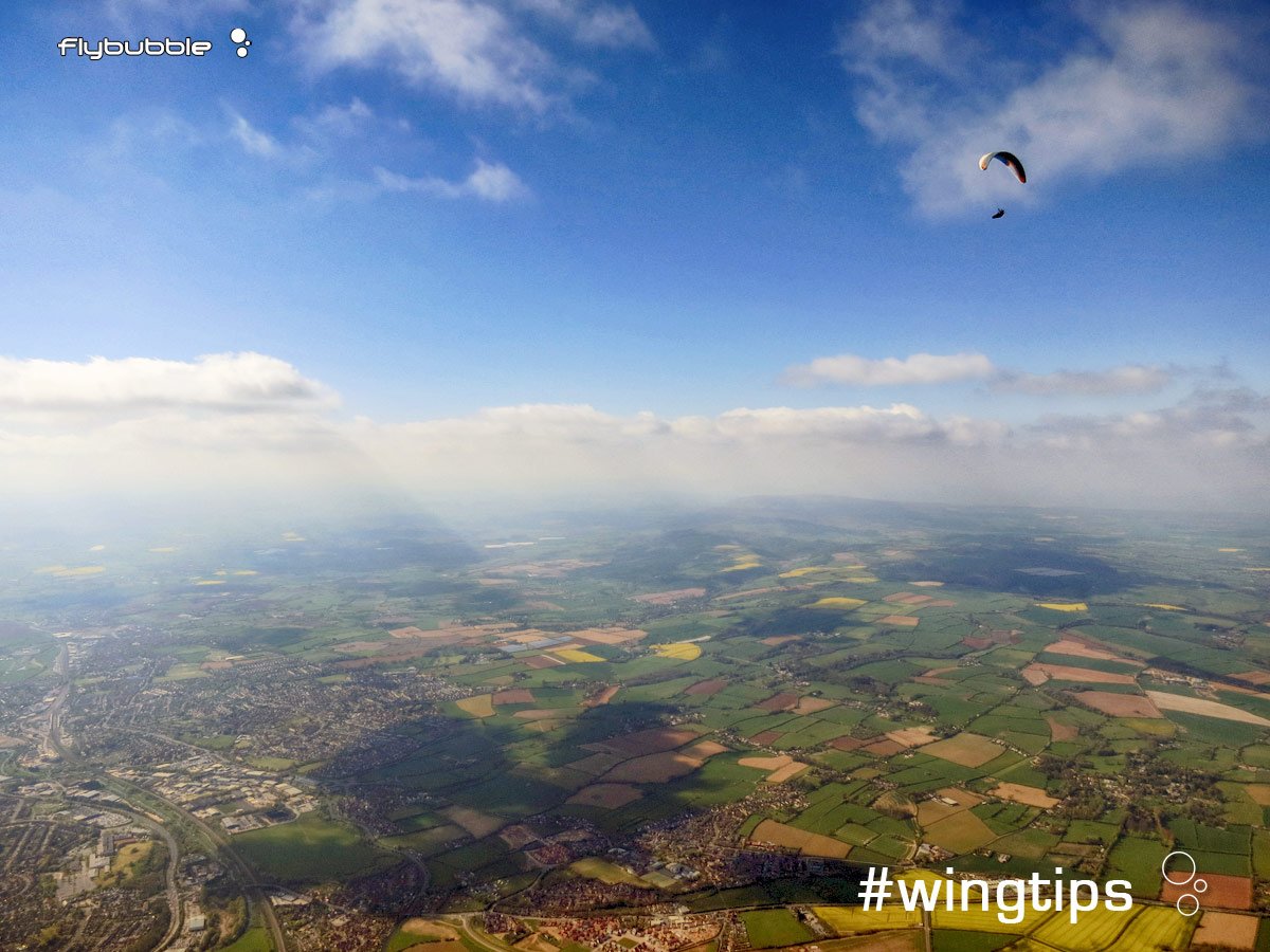 Wingtips: Flatland distance