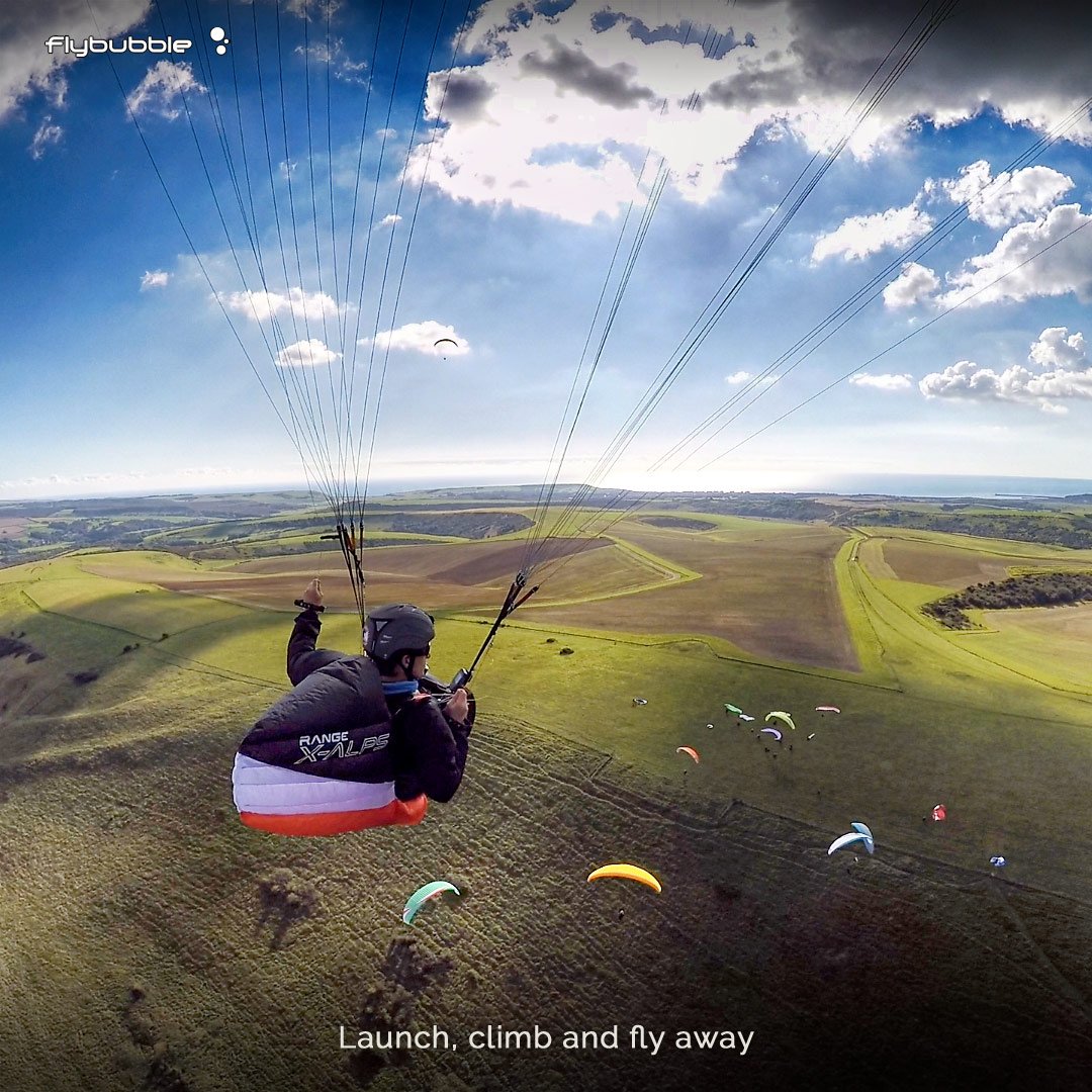 Freeflight: Launch, climb and fly away