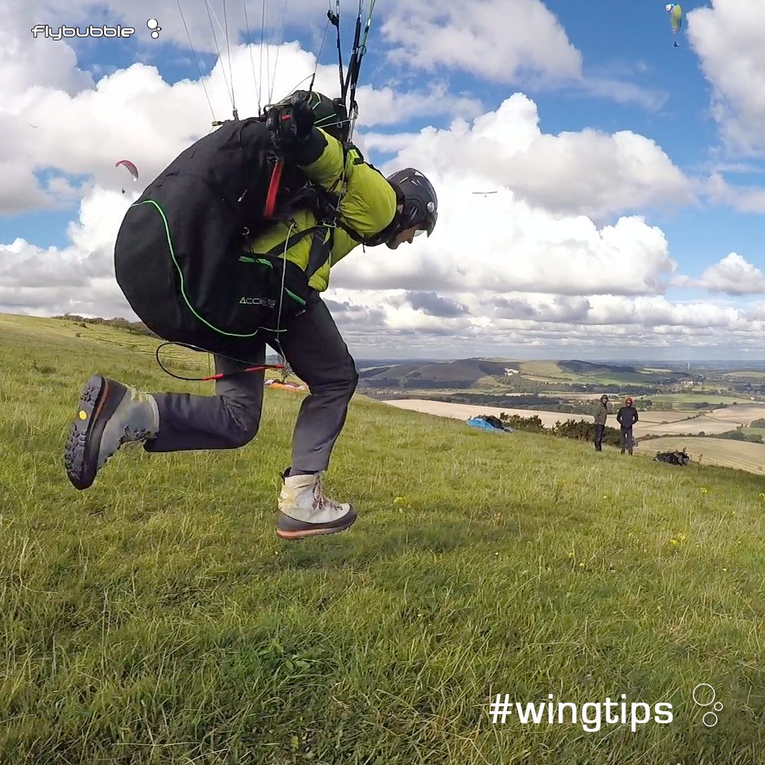 Paragliding Safety: Launch & Landing Stance