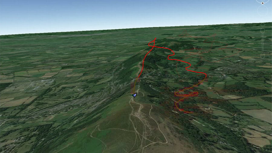 Paragliding Incident Analysis: Paraglider Collapse and Reserve Ride