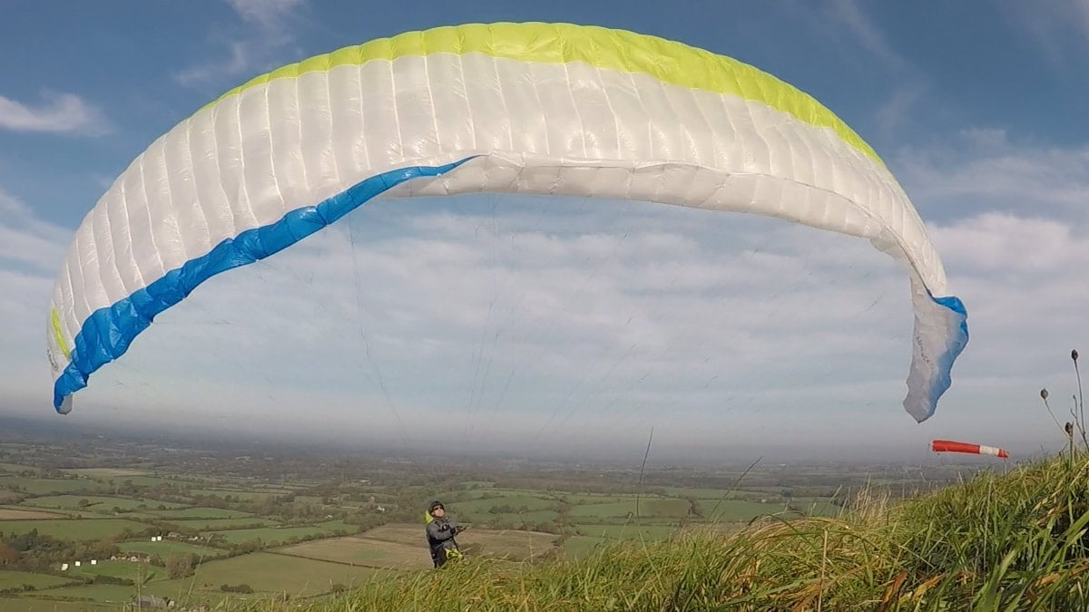 Strong Wind Depower: Rear Riser Control