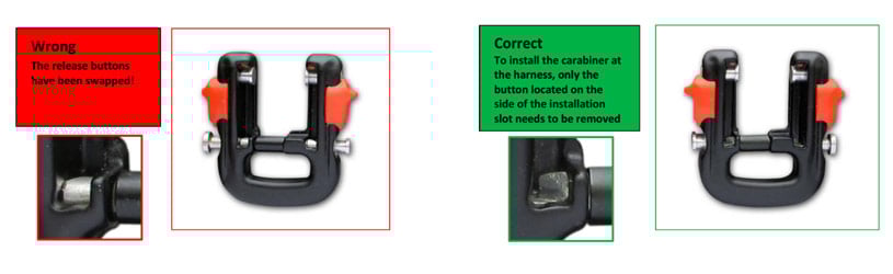 Safety Notice: Charly Finsterwalder Quick-Out assembly
