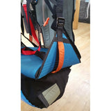 Adjustable height of anchor points | Side handles for take-off aid.