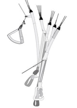 Advance Alpha 5 Paramotor - Hang point for paramotoring (trimmers in use)