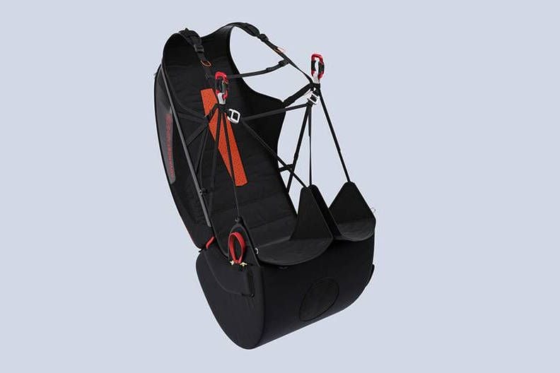 Harness mode (optional extra airbag shown not included)