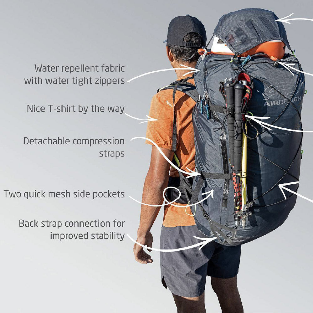 AirDesign Hike & Fly Trail Rucksack 99L