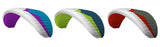 Standard Colours: White-Purple-Light Blue; White-Light Green-Slate; White-Red-Grey.