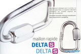 Maillon Rapide Delta S Stainless Steel 3.5mm