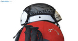 Rucksack features | Helmet net: adjustable sized & stowable