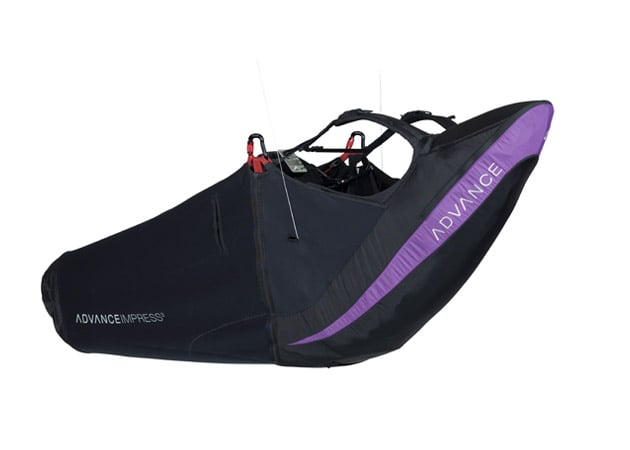Advance IMPRESS 3 in Black-Amaranth - black with a purple link