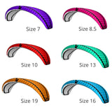 Colours are fixed per size