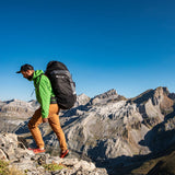 Flight deck with large instrument panel
